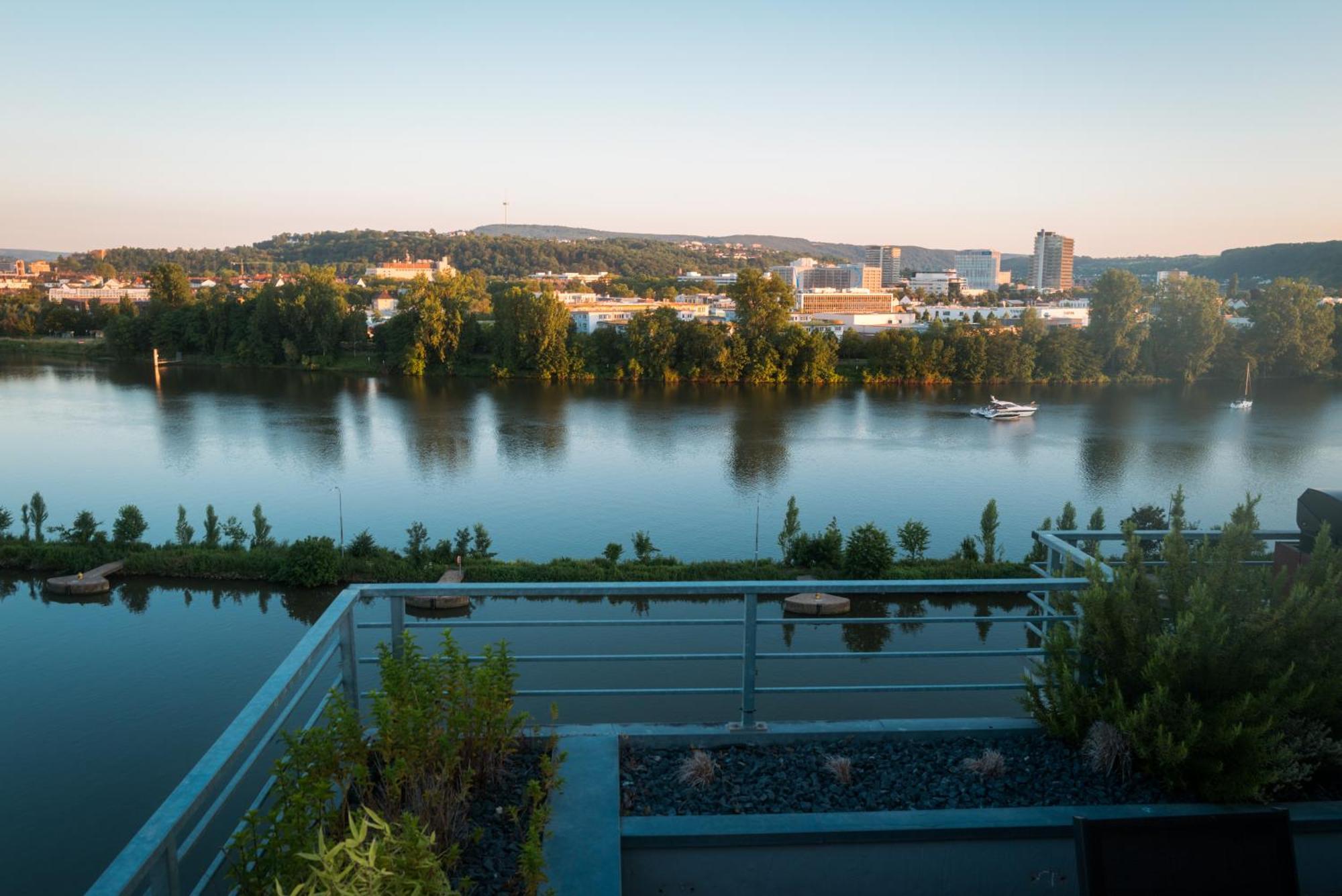 Penthouse Wohnung Mit Schoenem Moselblick In Metternich Koblenz (Rhineland-Palatinate) Exterior foto