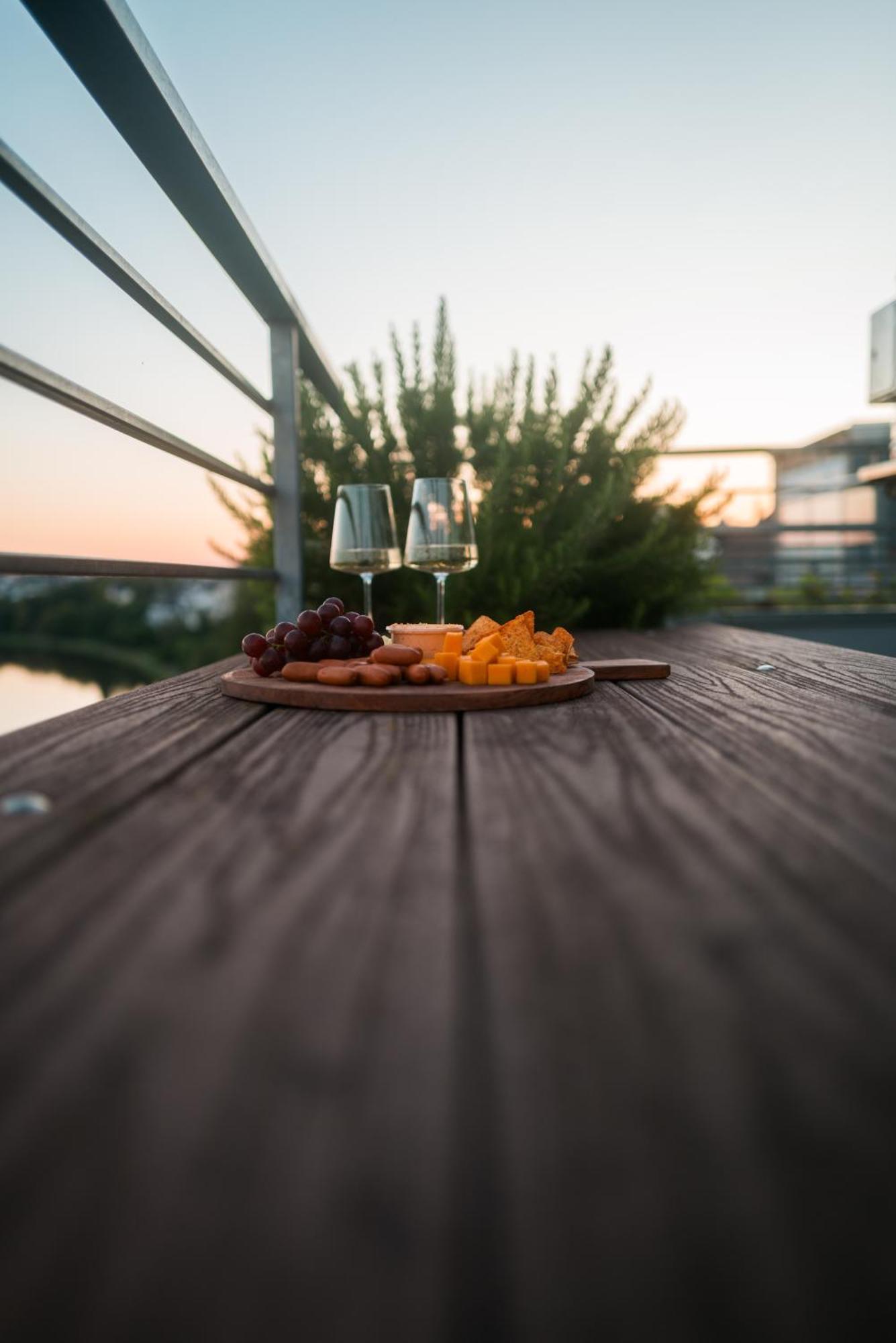Penthouse Wohnung Mit Schoenem Moselblick In Metternich Koblenz (Rhineland-Palatinate) Exterior foto