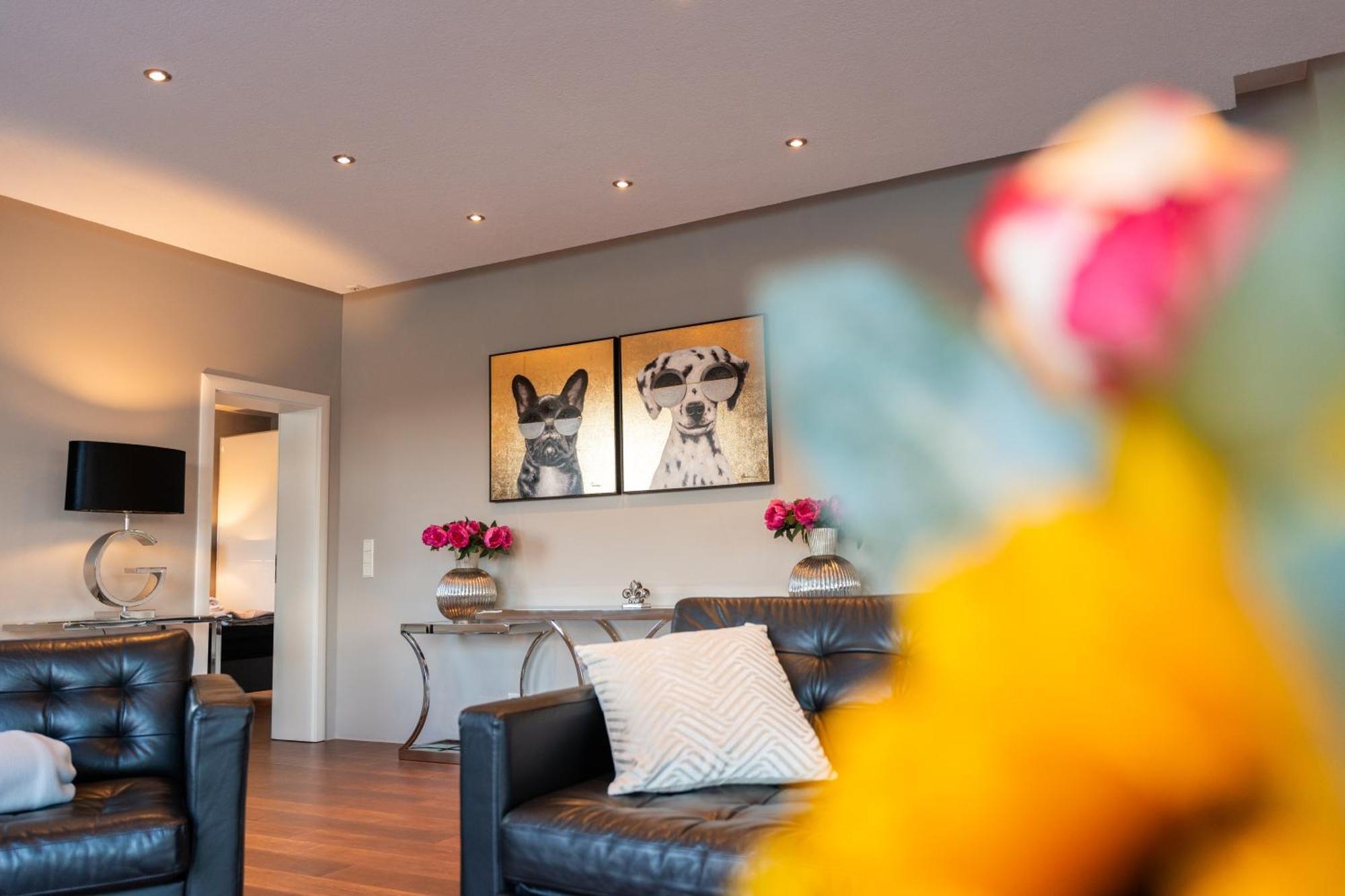 Penthouse Wohnung Mit Schoenem Moselblick In Metternich Koblenz (Rhineland-Palatinate) Exterior foto